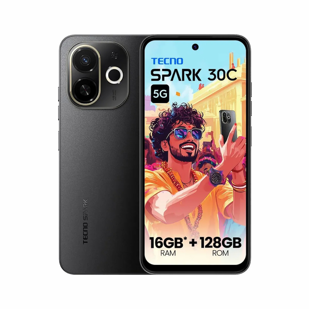 Tecno Spark 30C 5G (Midnight Shadow, 8/128 GB)