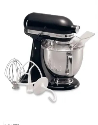 KITCHENAID Stand Mixer Grinder 4.3 L Onyx Black (5K45SSDOB)