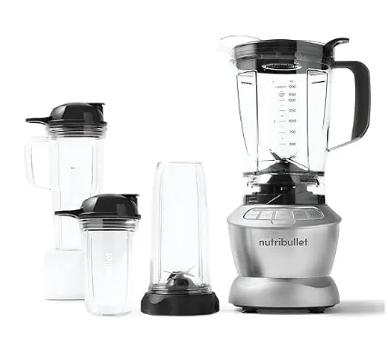 NUTRIBULLET Blender Combo 1200 Watt Grey Mixer Grinder (NBC-1209DG)