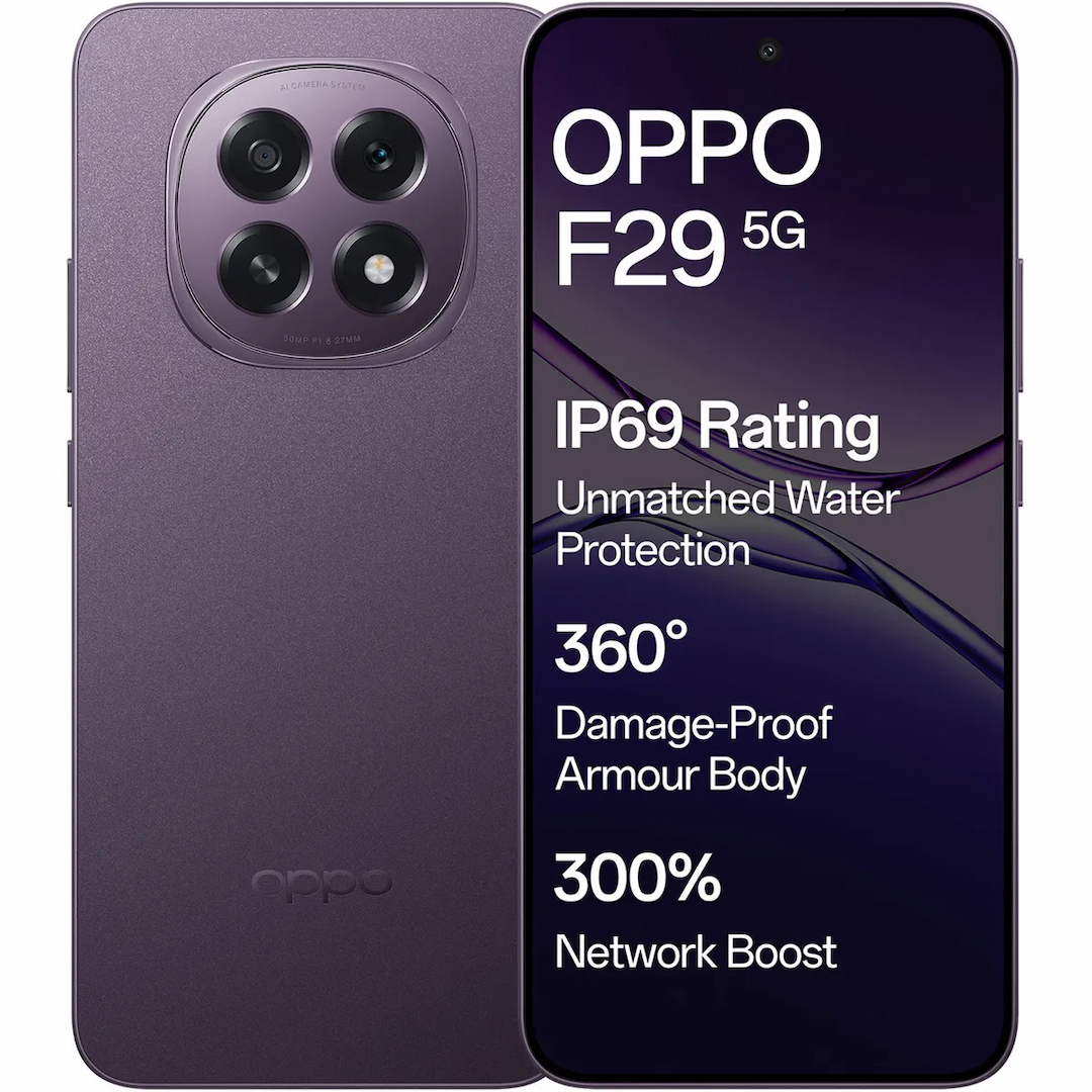 OPPO F29 5G  (Solid Purple, 8 GB + 256 GB)