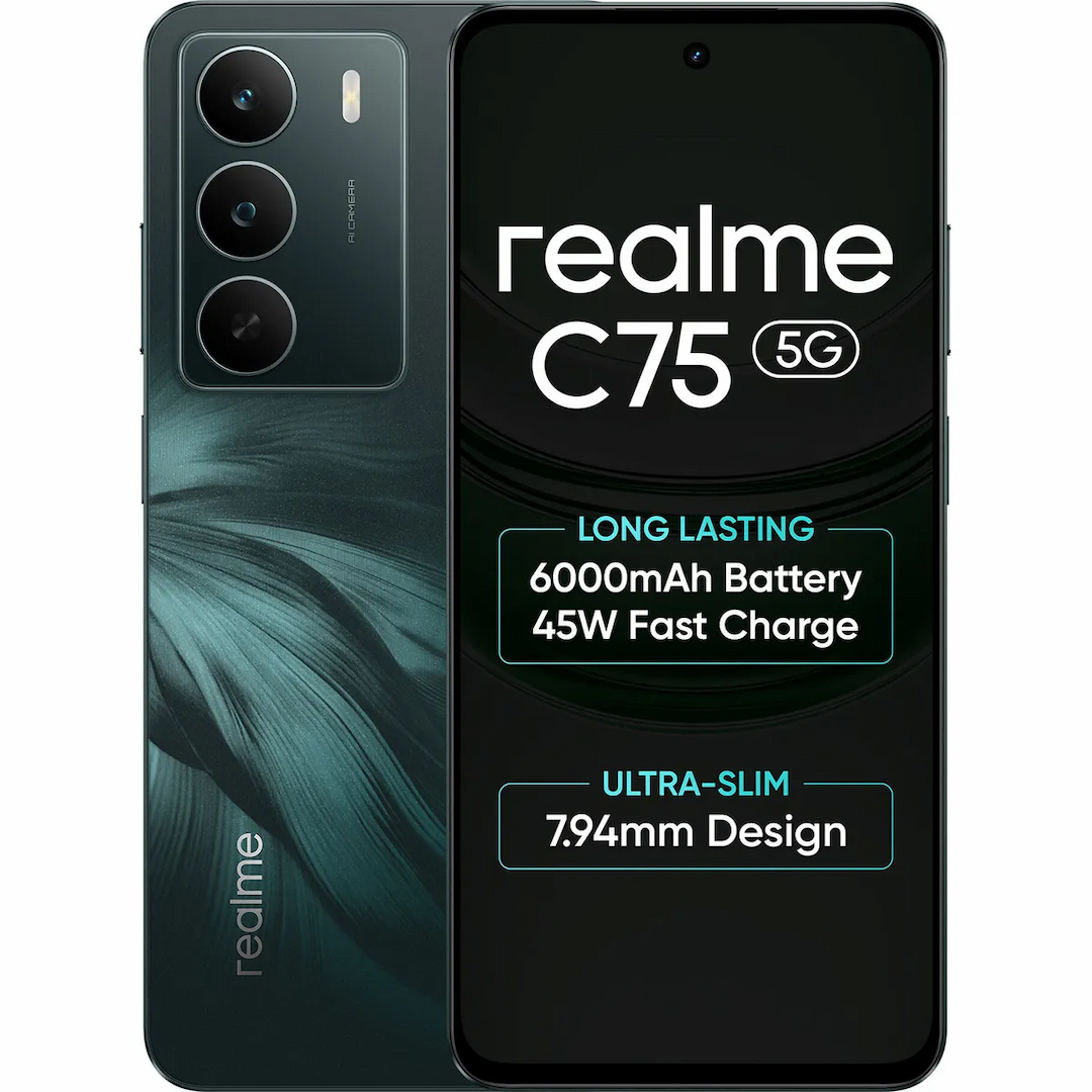 Realme C75 5G (Midnight Lily, 6 GB + 128 GB)  