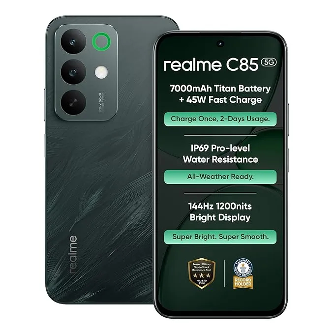 REALME C85 5G  4/128GB  PEACOCK GREEN