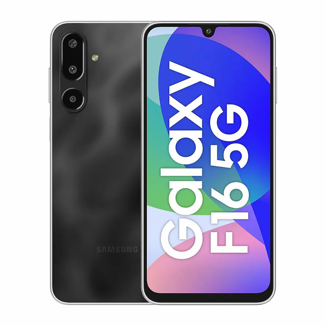 Samsung F16 5G (Bling Black, 6GB + 128 GB)