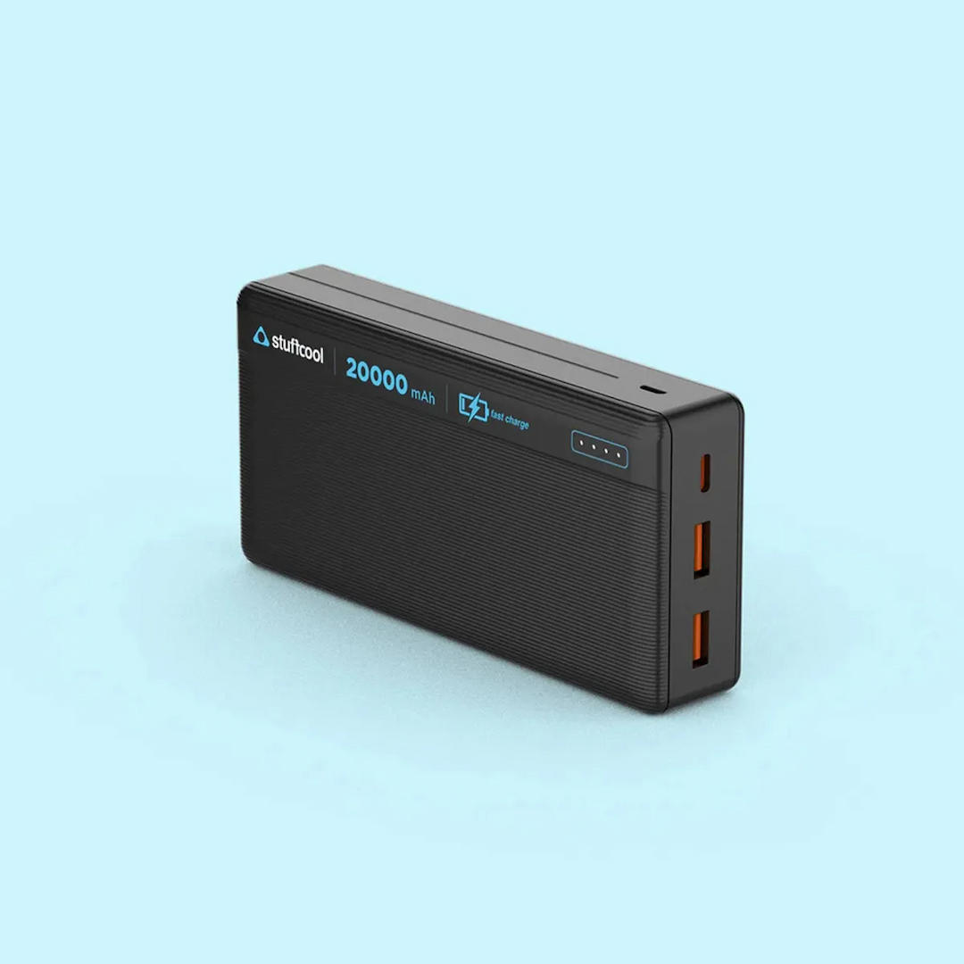 Stuffcool Major Plus Powerbank 20000mAh 22.5W PD (Black)