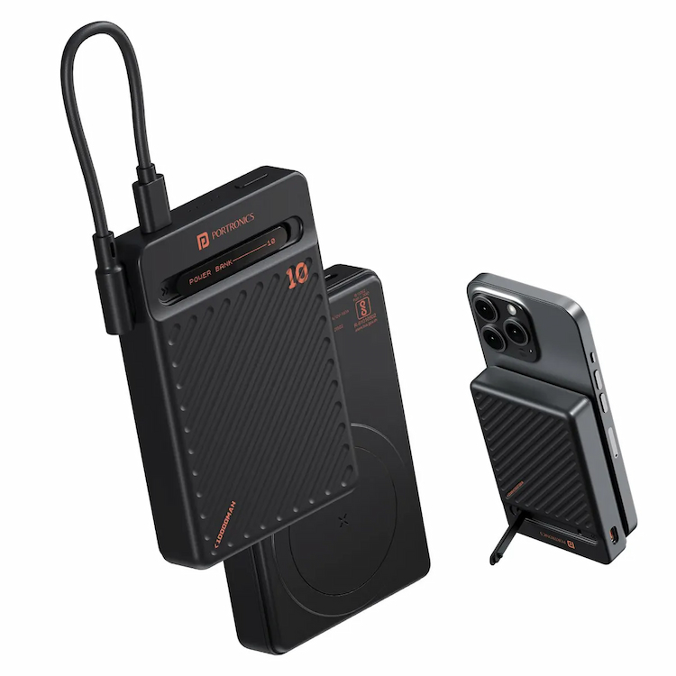 Portronics Chyro Magsafe Powerbank 10000mAh 20W (Black)
