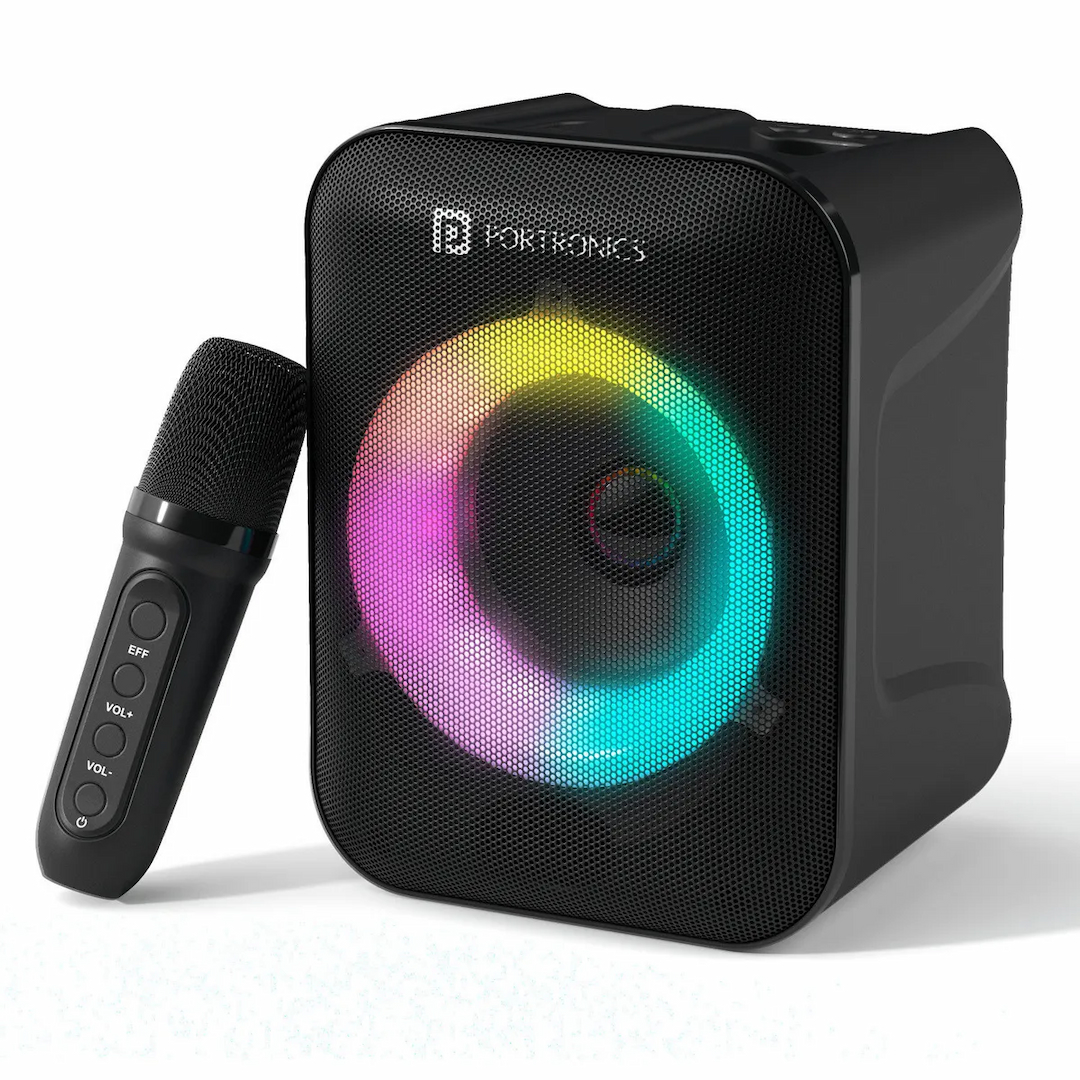 Portronics POR-2735 Apollo One 20W Wireless with karaoke Mic