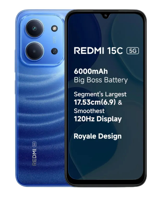 REDMI 15C 5G 8/128GB MOONLIGHT BLUE