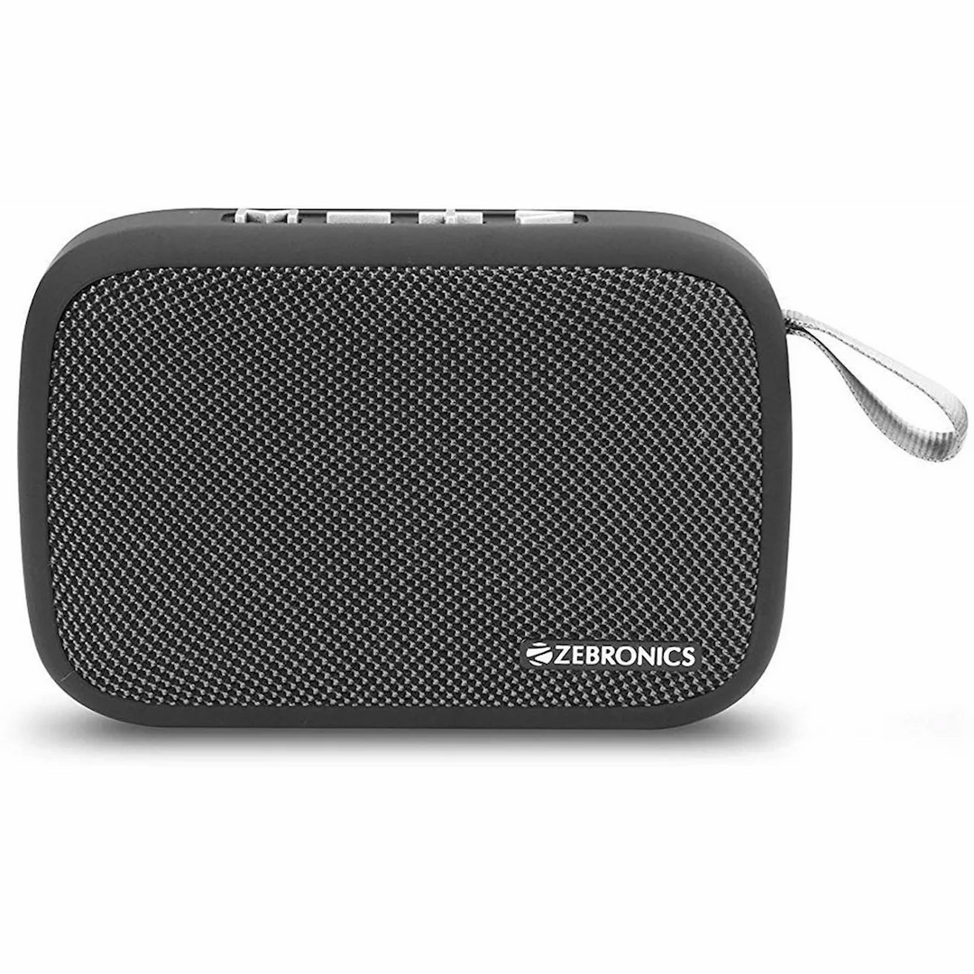 Zebronics Delight Grey 3W Wireless Portable Speaker