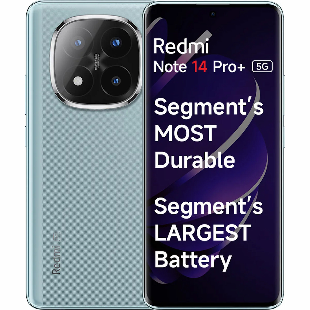 Redmi Note 14 Pro+ 5G (12GB + 512 GB, Spectre Blue)