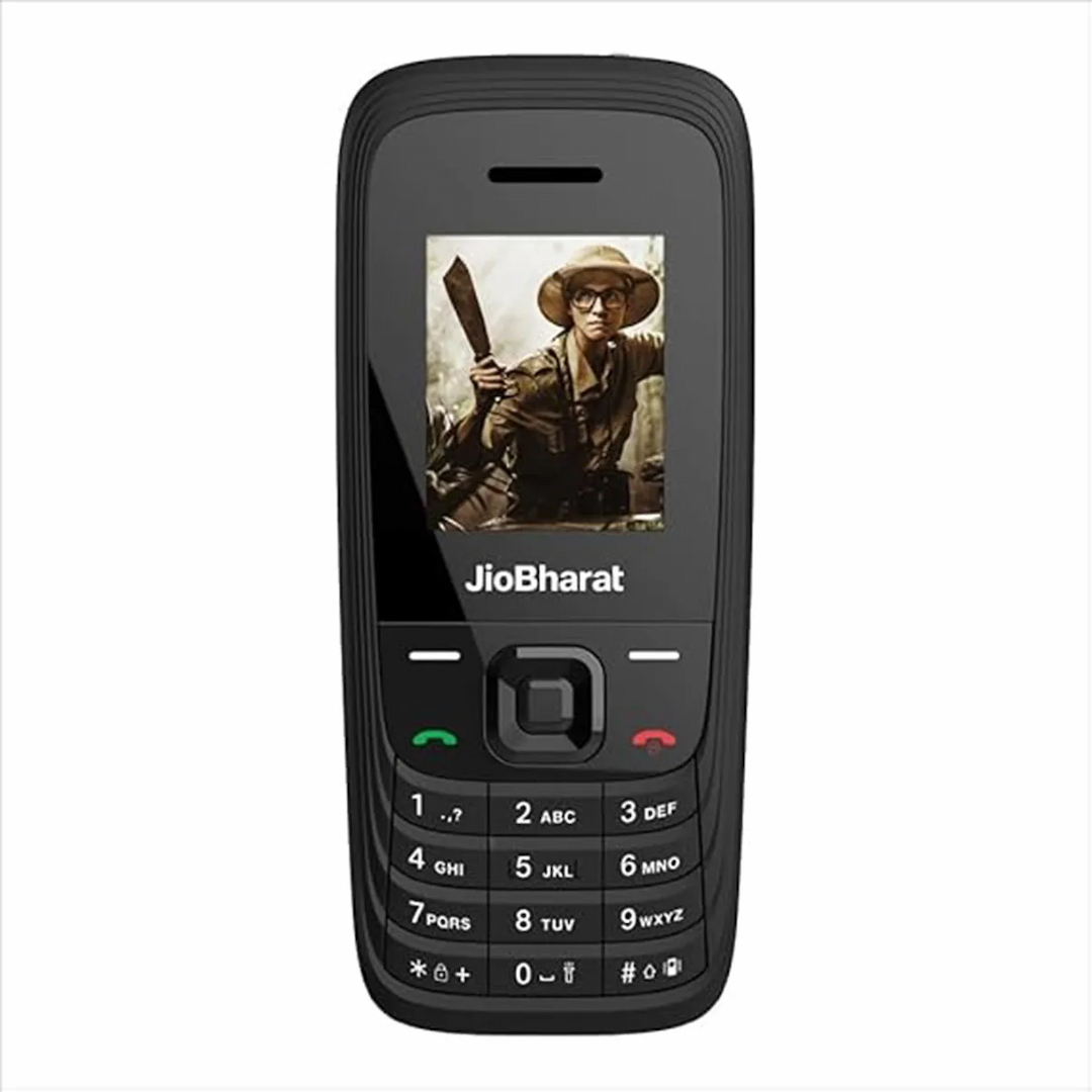 Jio Bharat V4 4G (Black) Keypad Phone