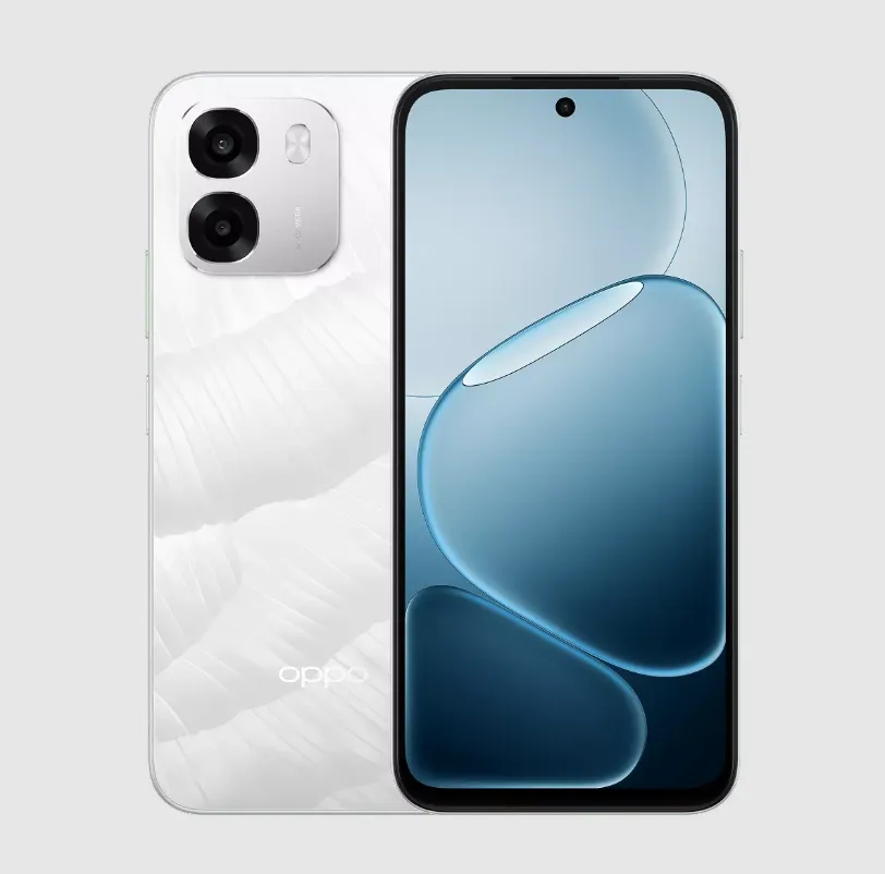 OPPO A6 5G (Ice White, 4GB RAM, 128GB Storage)