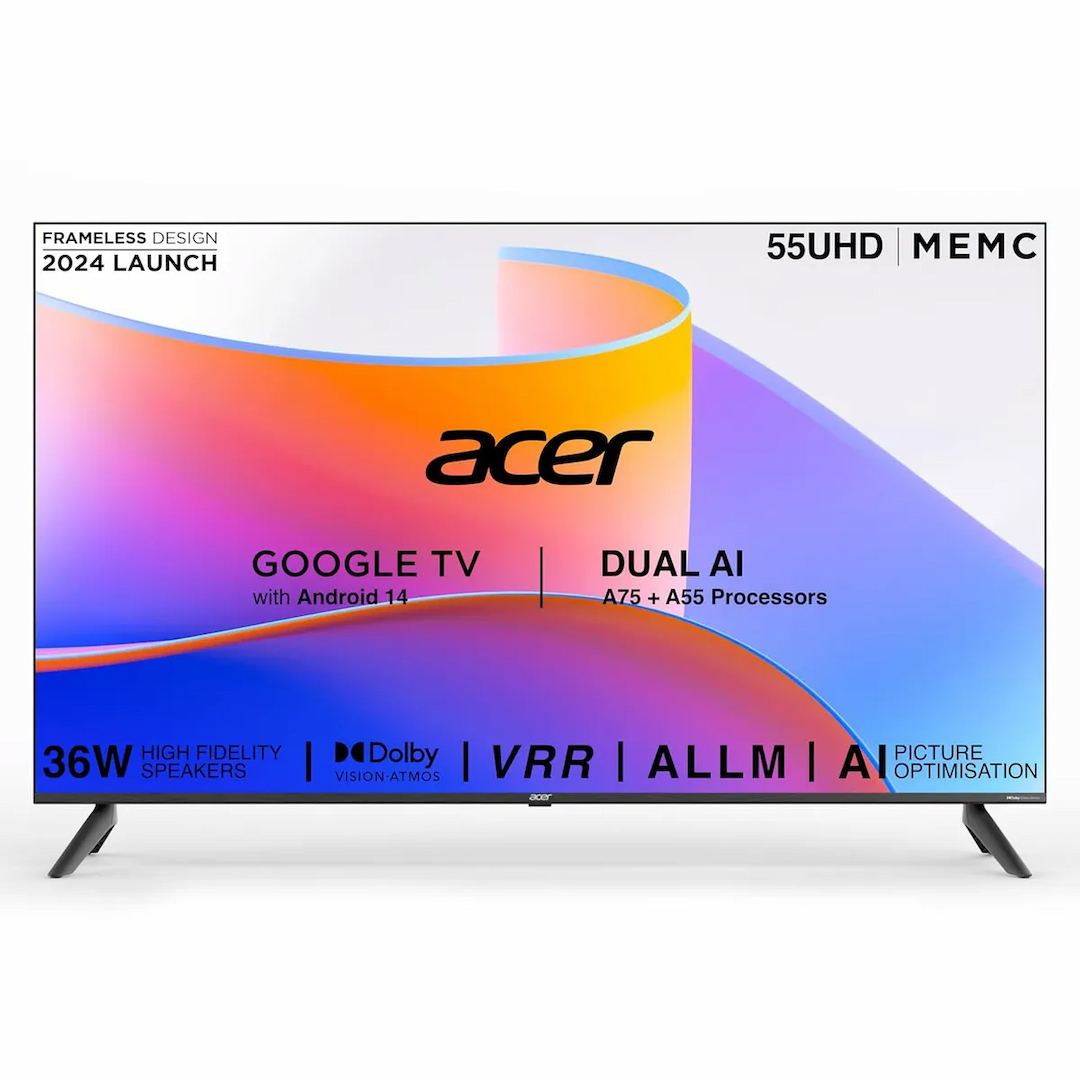 Acer 55 Inch I Pro Series 4K UHD LED TV (AR55UDIGU2875AT)