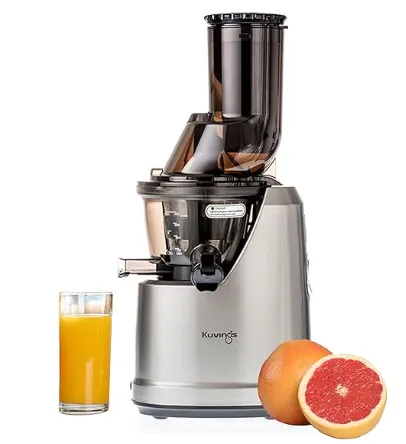 KUVINGS Juicer B1700 With Smoothies Sorbet Dark Silver Mixer Grinder (B1700SS)