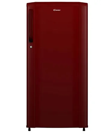 CANDY 175 LTR  Refrigerator 2 Star Red Mono Single Door(CSD1852RM)