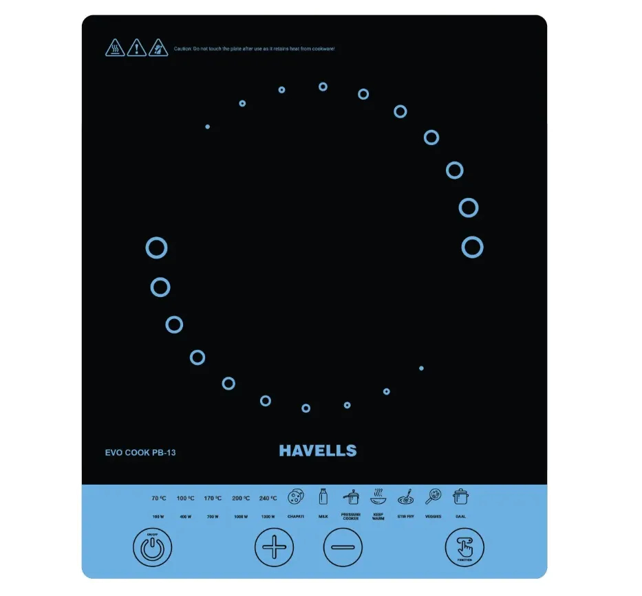 INDUCTION-COOKTOP EVO COOK PB- 13 (GHCICEIK130):HAVELLS:IC