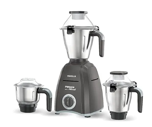 HAVELLS  Power Hunk 3 Jar 800 W Mixer Grinder (GHFMGDPE080)