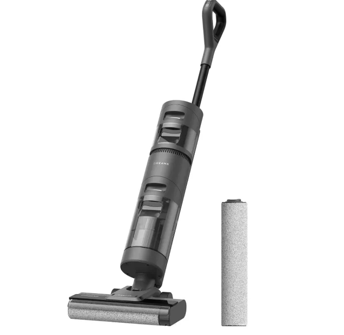 DREAME Vacuum Cleaner H11 Core Wet Dry Edge Cleaning Brush Self Led Display Cordless For Hard Floors Wood 900 Ml Hepa Filter