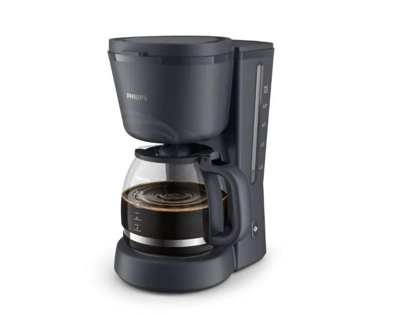 PHILIPS Coffee Maker Metal Black With Aroma Twister (HD7430/20)