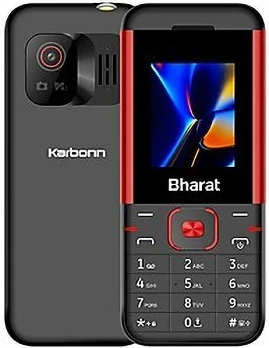 Jio Bharat K1 4G (Black Red) Keypad Phone