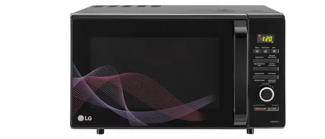 LG Oven 28 LTR WIFI CHARCOAL WAVE PATTERN (MJ2887BHTM)