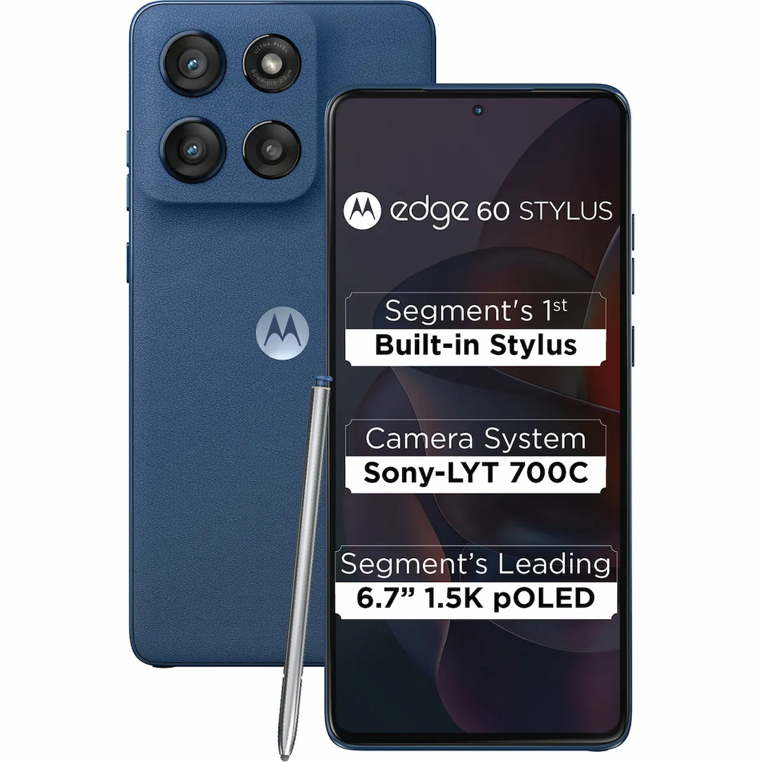 Moto Edge 60 Stylus 5G (Pantone Gibraltar Sea, 8GB + 256 GB)