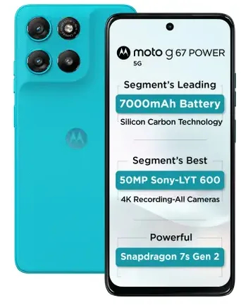 MOTO G67 POWER 5G 8/128GB PANTONE CURACAO BLUE 