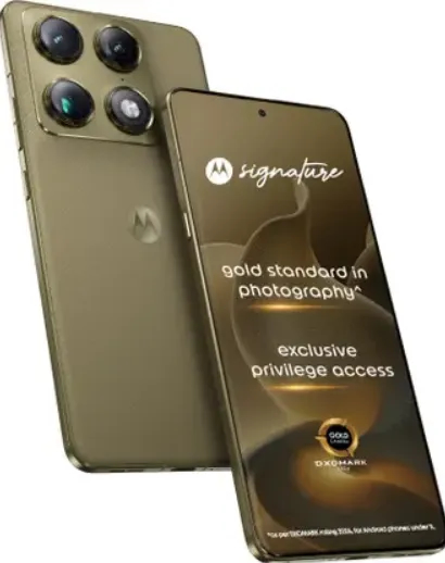 Motorola Signature 5G (Pantone Martini Olive, 16GB RAM, 1TB Storage)