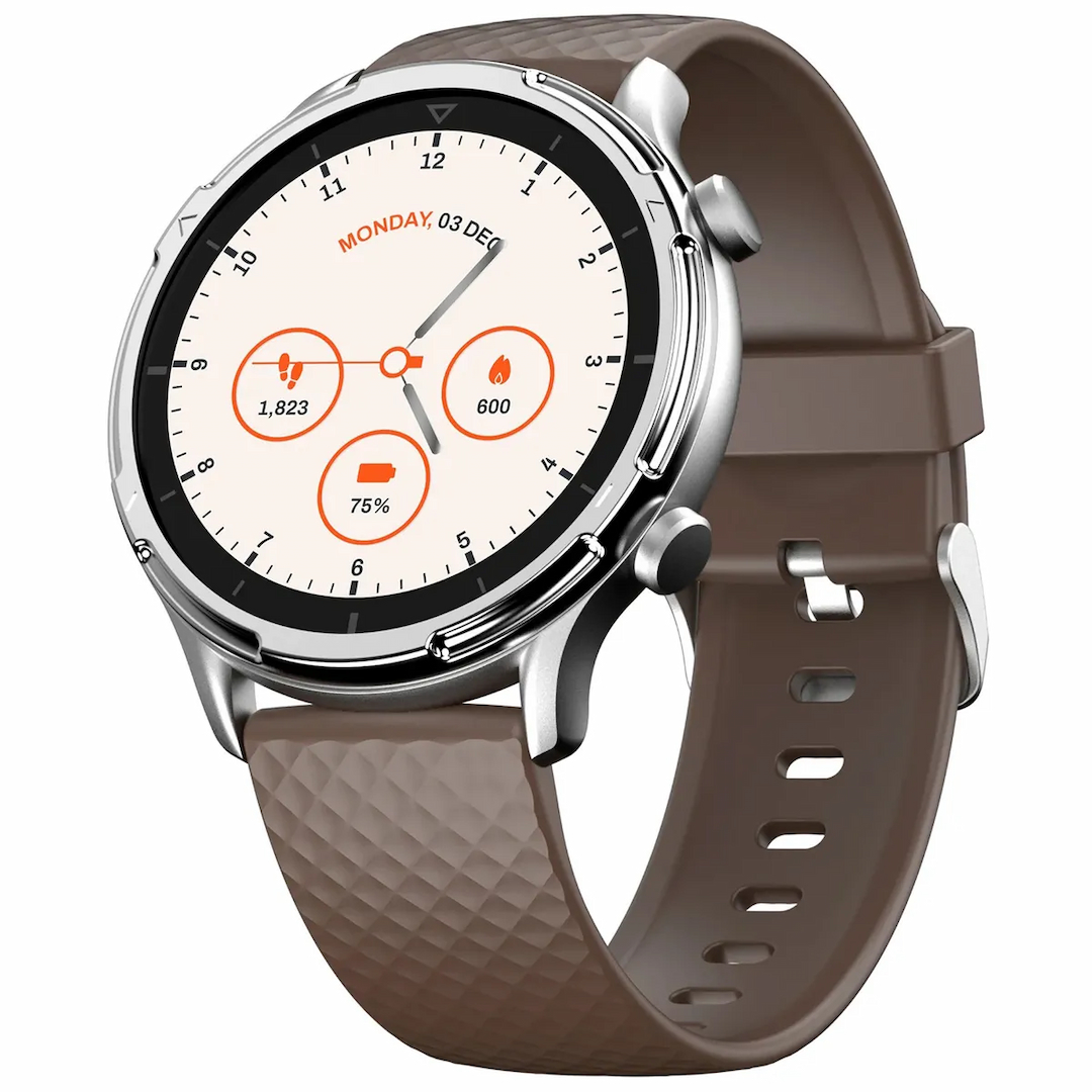 Ambrane Swc-04 Fitshot Saturn Brown Watch