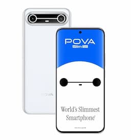 TECNO POVA SLIM 5G 2025 (KM9) 8/128GB MOBILE PHONE SLIM WHITE
