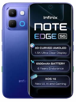 Infinix Note Edge 5G (Stellar Blue, 128 GB) (8 GB RAM)