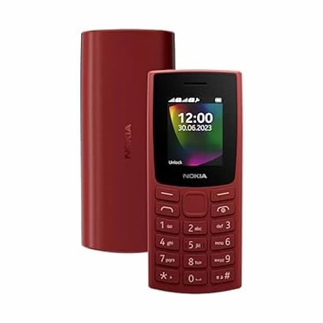 Nokia 106 (Terracotta Red) Keypad Phone