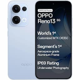 OPPO RENO 13 5G  (Sky Blue, 8 GB + 256 GB)