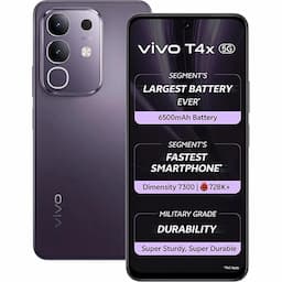 Vivo T4X 5G (Marine Blue, 8GB + 128 GB)