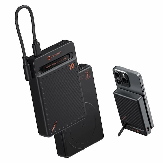Portronics Chyro Magsafe Powerbank 10000mAh 20W (Black)