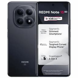 REDMI Note 15 5G (Black, 8GB RAM, 128GB Storage)