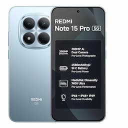 REDMI Note 15 Pro 5G (Mirage Blue, 8GB RAM, 256GB Storage)