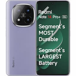 Redmi Note 14 Pro+ 5G (12GB + 512 GB, Phantom Purple)