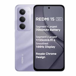 Redmi 15 5G (Sandy Purple, 8GB + 128GB)