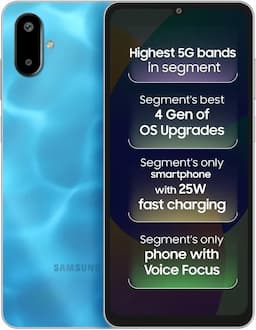 Samsung F06 5G (Bahama Blue, 4GB + 64GB)
