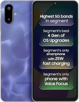 Samsung F06 5G (Lit Violet, 6GB + 128 GB)