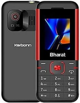 Jio Bharat K1 4G (Black Red) Keypad Phone