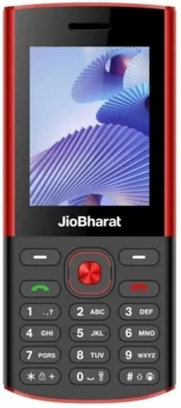 Jio Bharat K2 4G (Red) Keypad Phone