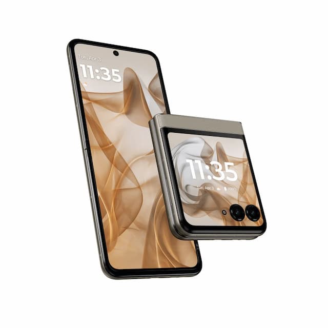 Moto Razr 50 5G (Beach Sand, 8GB + 256 GB)