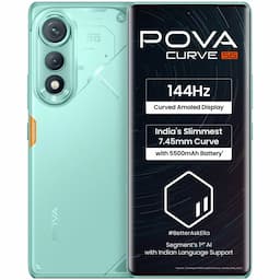 Tecno Pova Curve 5G (Neon Cyan, 6/128 GB)