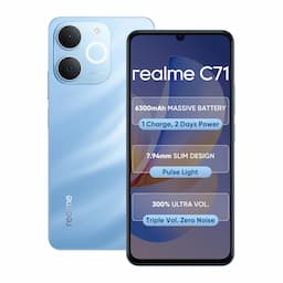 Realme C71 (Sea Blue, 4GB + 64GB)