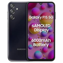Samsung F15 5G (Ash Black, 8GB + 128 GB)