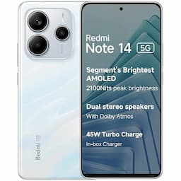 Redmi Note 14 5G (8GB +256 GB, Mystique White)