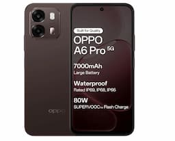 OPPO A6 PRO 5G (Cappuccino Brown, 8GB RAM, 256GB Storage)