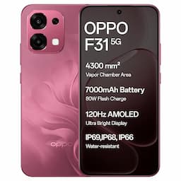 Oppo F31 ( Bloom Red, 8GB RAM/256GB)