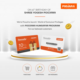 Poojara Telecom launched Poojara Humsafar Program as a Special surprise to customer on Mr Yogesh Poojara’s 61st Birthday